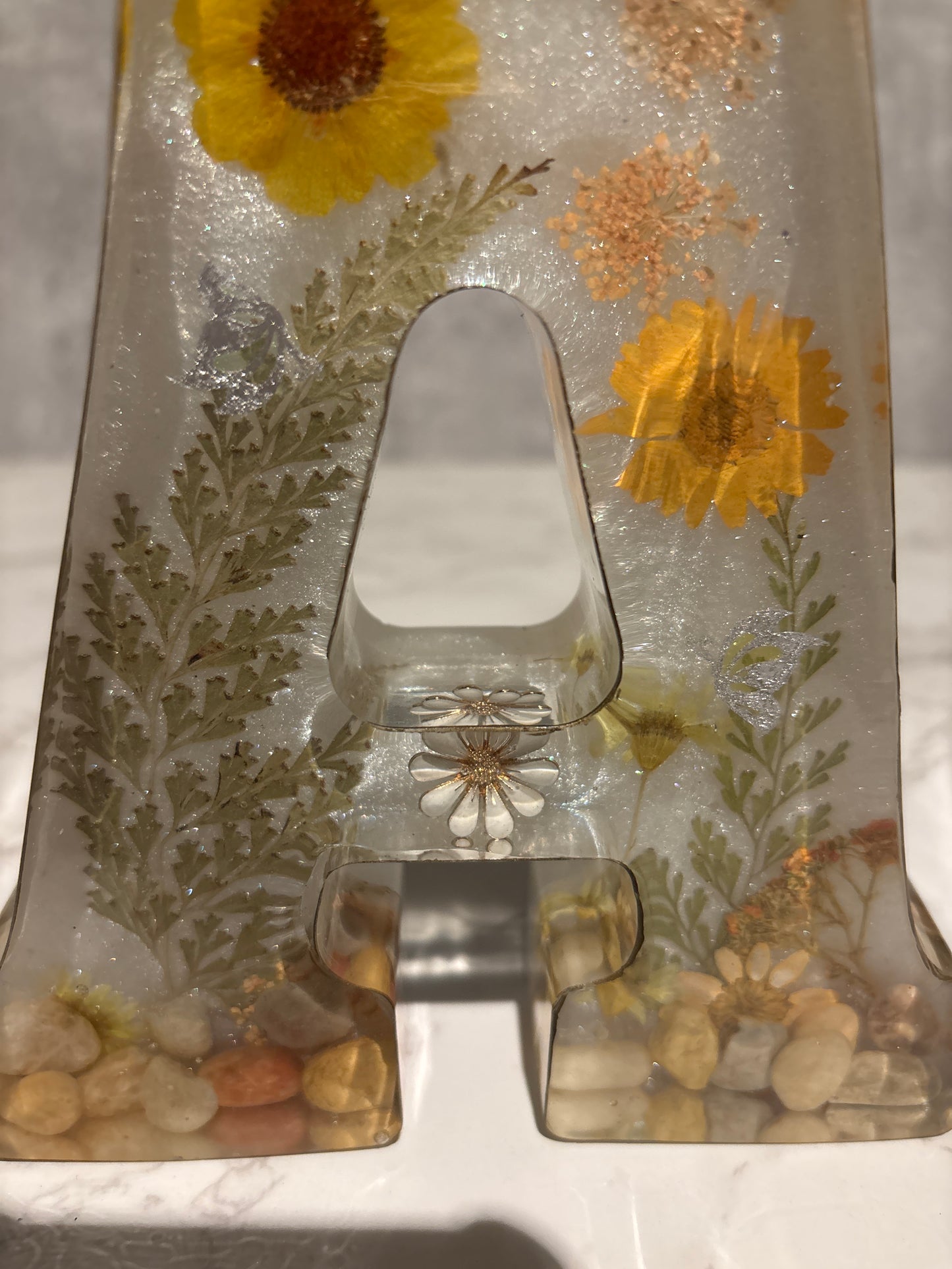 Resin Letter “A”