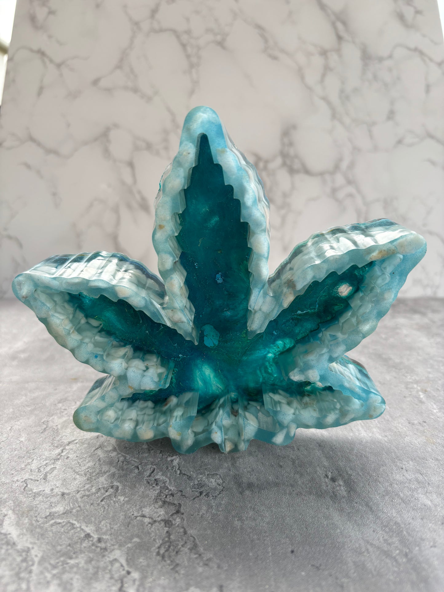 Maple Leaf Resin Ashtray/Jewelry Holder