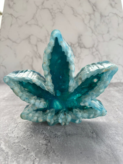 Maple Leaf Resin Ashtray/Jewelry Holder