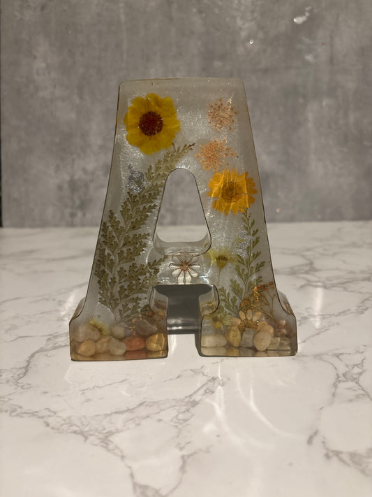 Resin Letter “A”