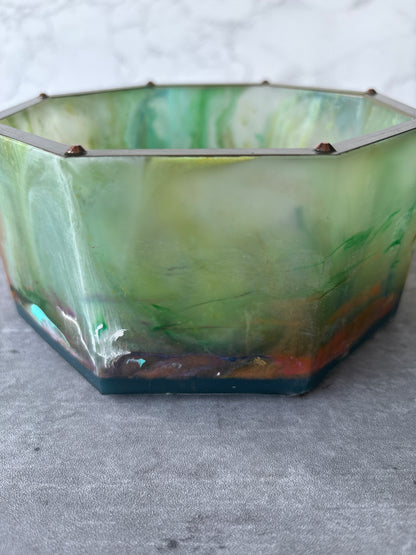 Octagon Resin Vessel
