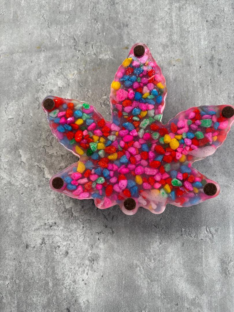 Colorful Sea Rock Ashtray