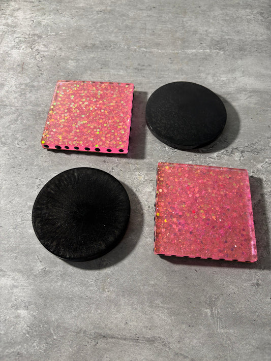 Handmade 5pc Resin Coasters