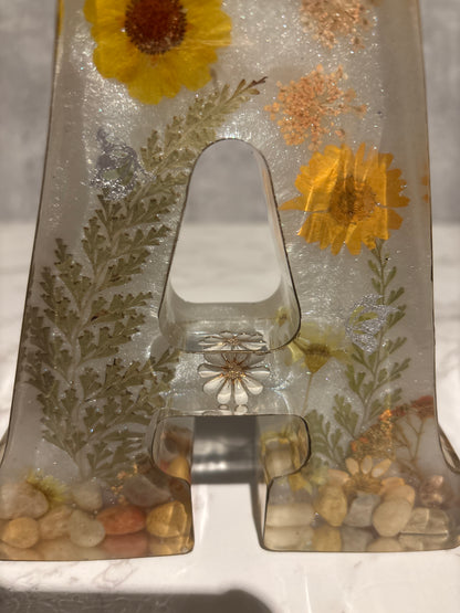 Resin Letter “A”