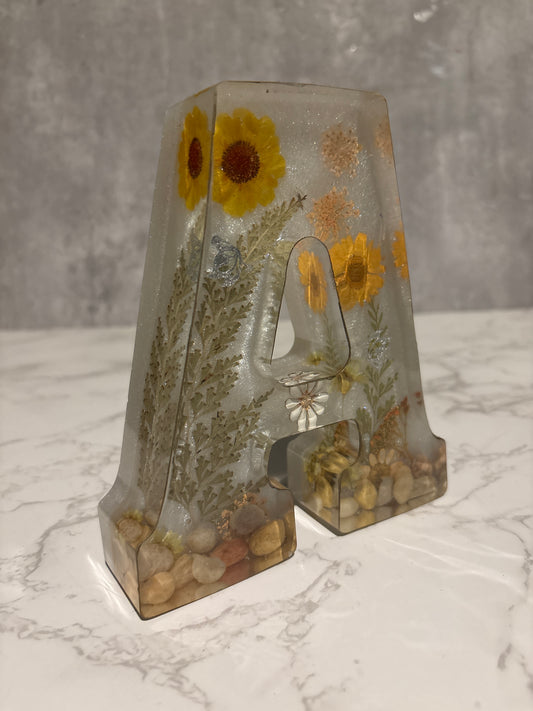 Resin Letter “A”