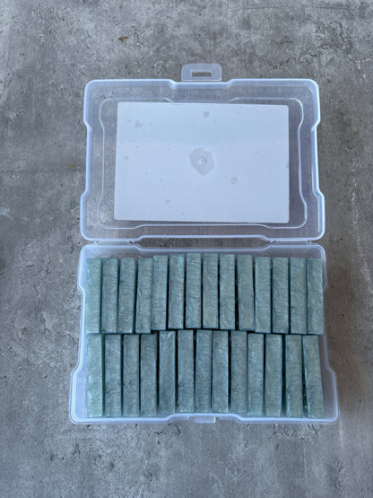 Sky Blue 28pc Rhinestone Domino Set