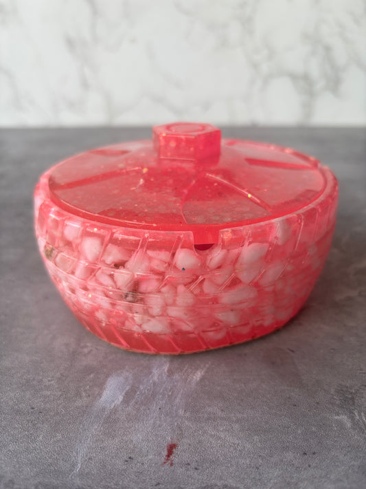 Glow In The Dark - Wheel Ashtray &amp; Jewelry Holder