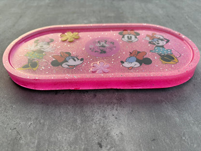 Minnie Mouse Trinket Tray & Bracelet