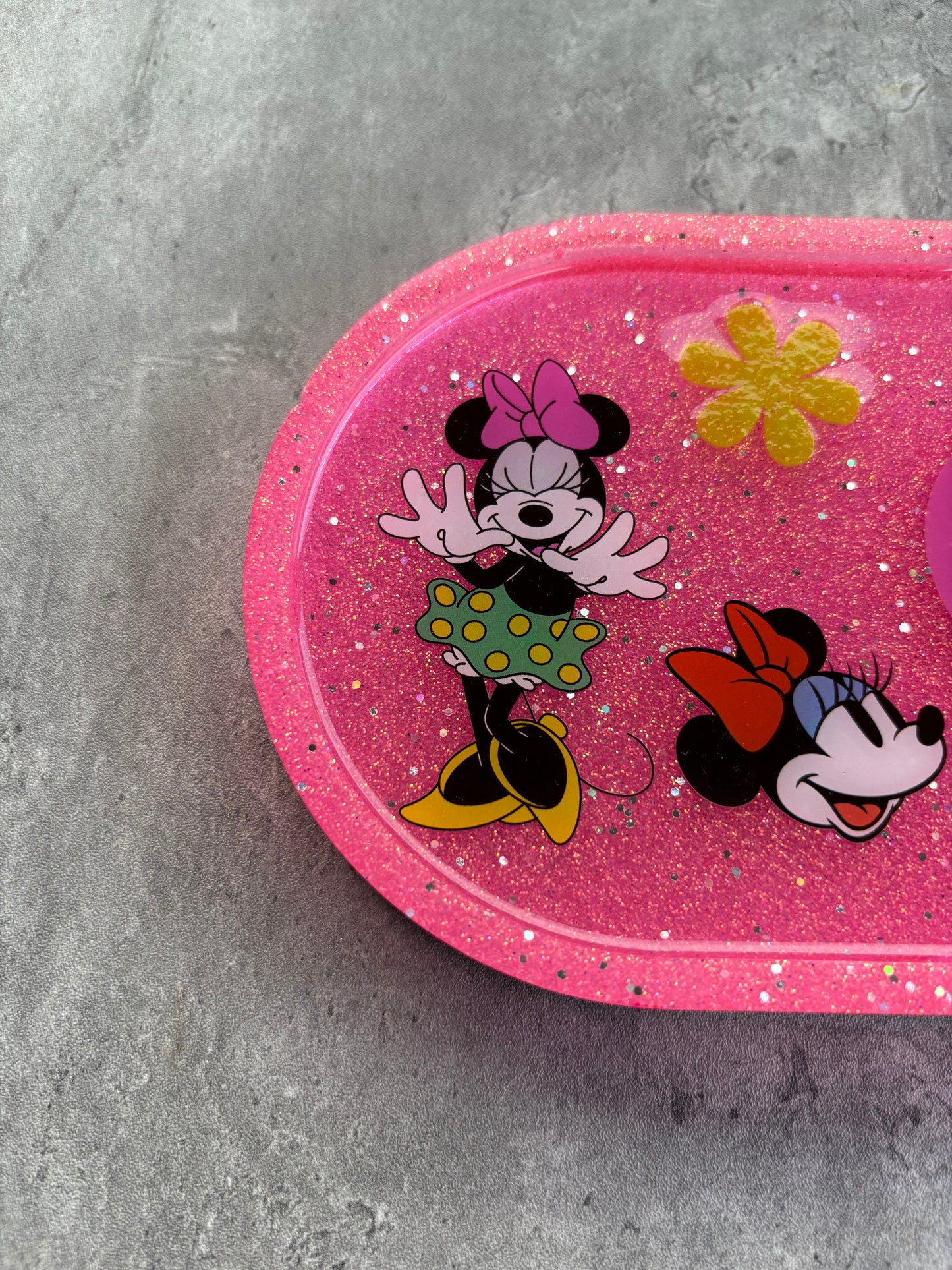 Minnie Mouse Trinket Tray & Bracelet
